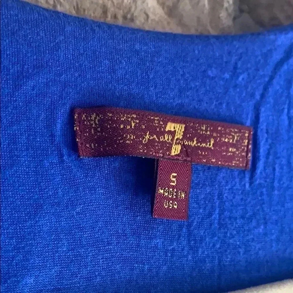 7 For All Mankind Cobalt Blue Top - Picture 5 of 8